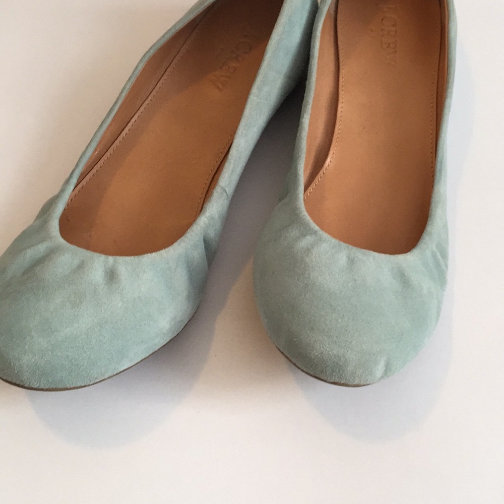 Suede Jcrew  flats